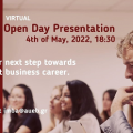 Open Day website May 2022