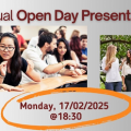 Virtual Open Day Presentation of the MBA International on February 17th, 2025