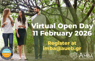Virtual Open Day Presentation of the MBA International on February 11th, 2026