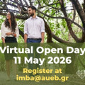 Virtual Open Day Presentation of the MBA International on May 11th, 2026